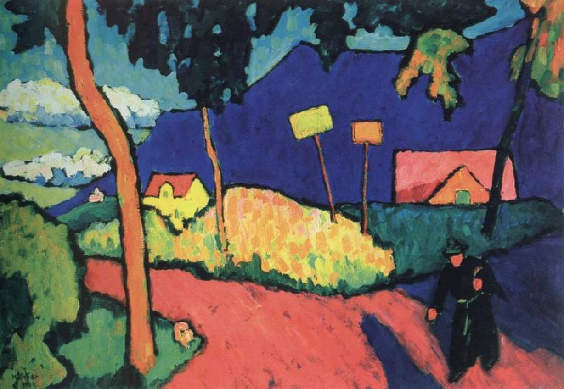 gabriele munter toward evening